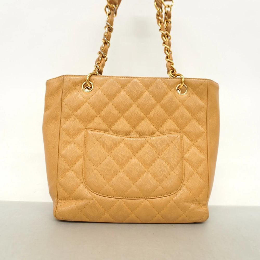 CHANEL Cream Caviar Leather Tote Bag - Picture 11 of 11